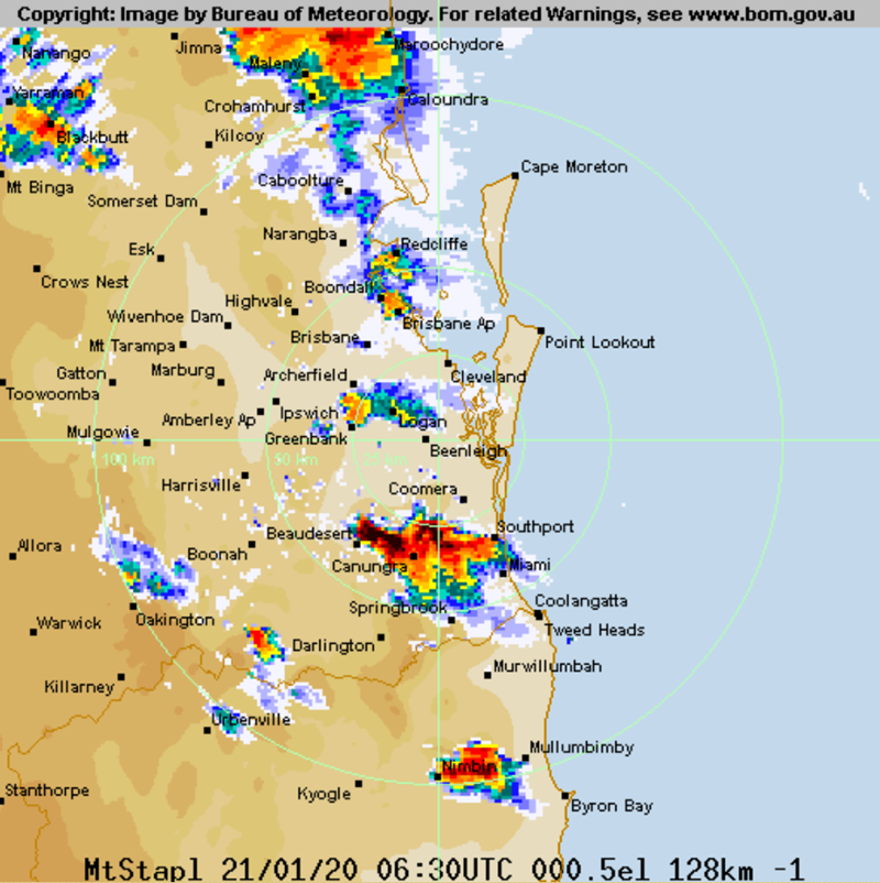 Bom Radar Brisbane / Provides Access To Meteorological Images Of The